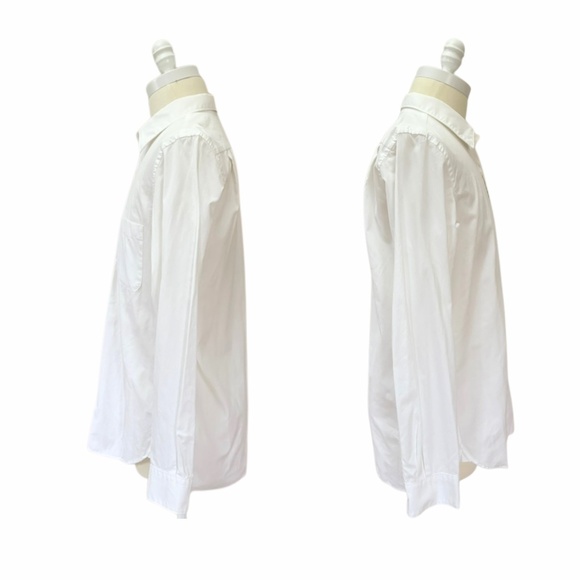 MUJI | Men’s White Cotton Broadcloth Shirt – Size S - Picture 4 of 11